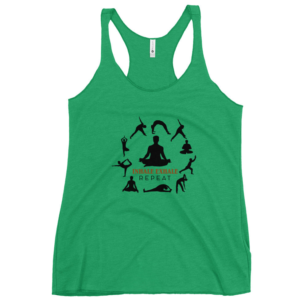 INHALE EXHALE - Women's Racerback Tank