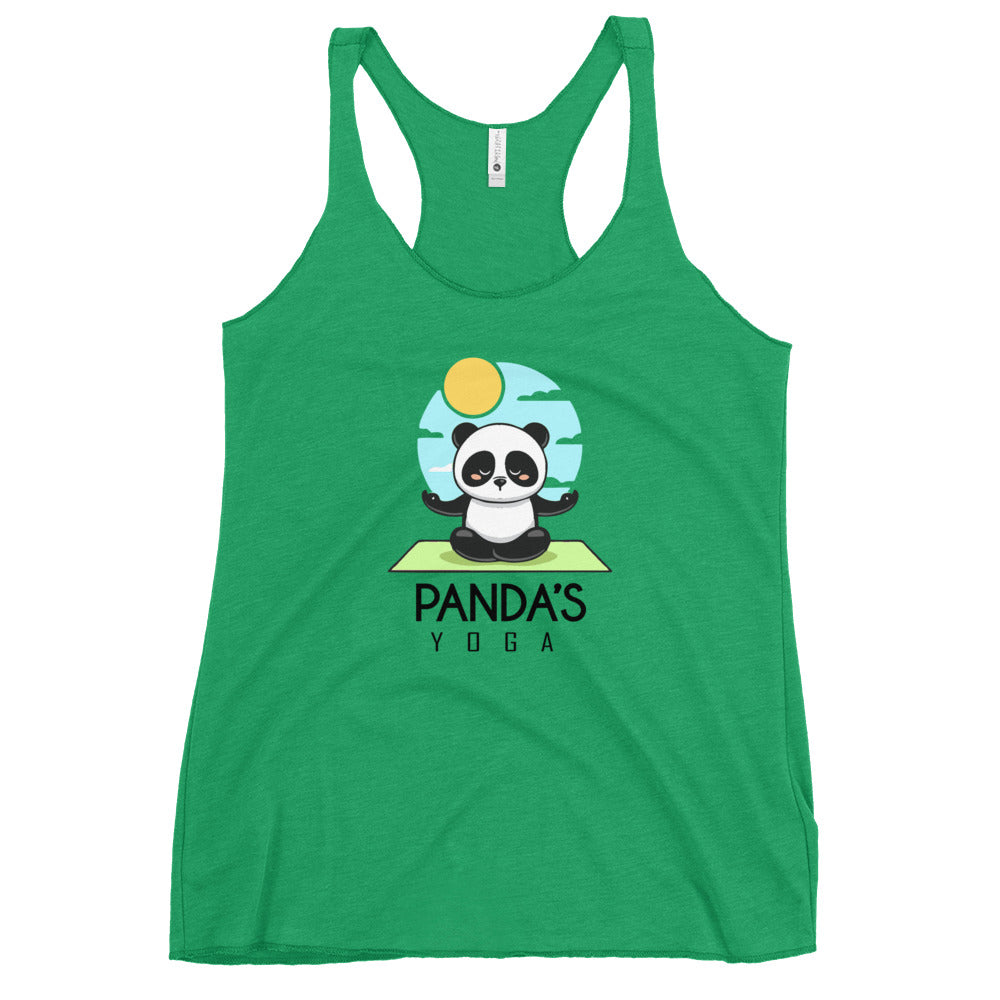 PANDA'S YOGA - Women's Racerback Tank