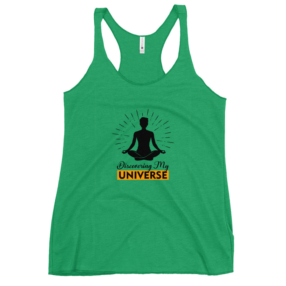 DISCOVERING MY UNIVERSE - Women's Racerback Tank