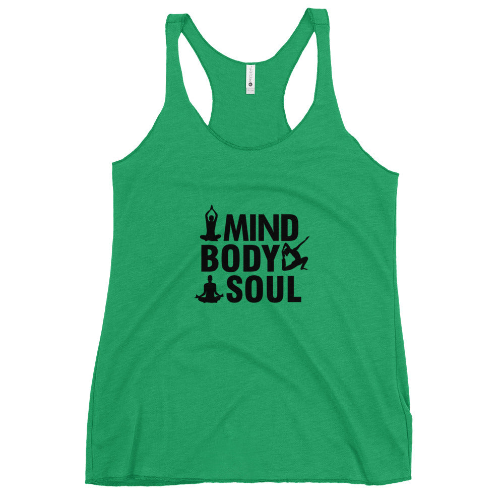 MIND BODY SOUL - Women's Racerback Tank