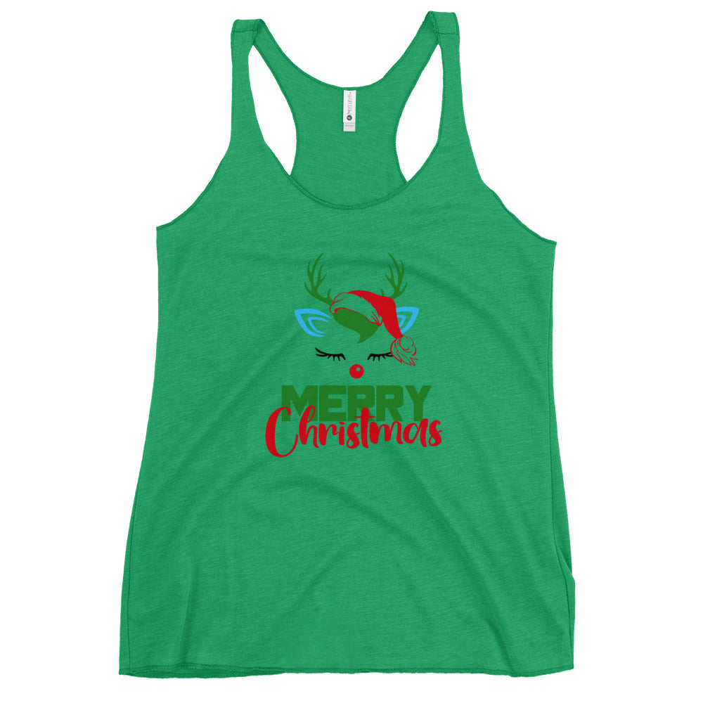 MERRY CHRISTMAS - Women's Racerback Tank