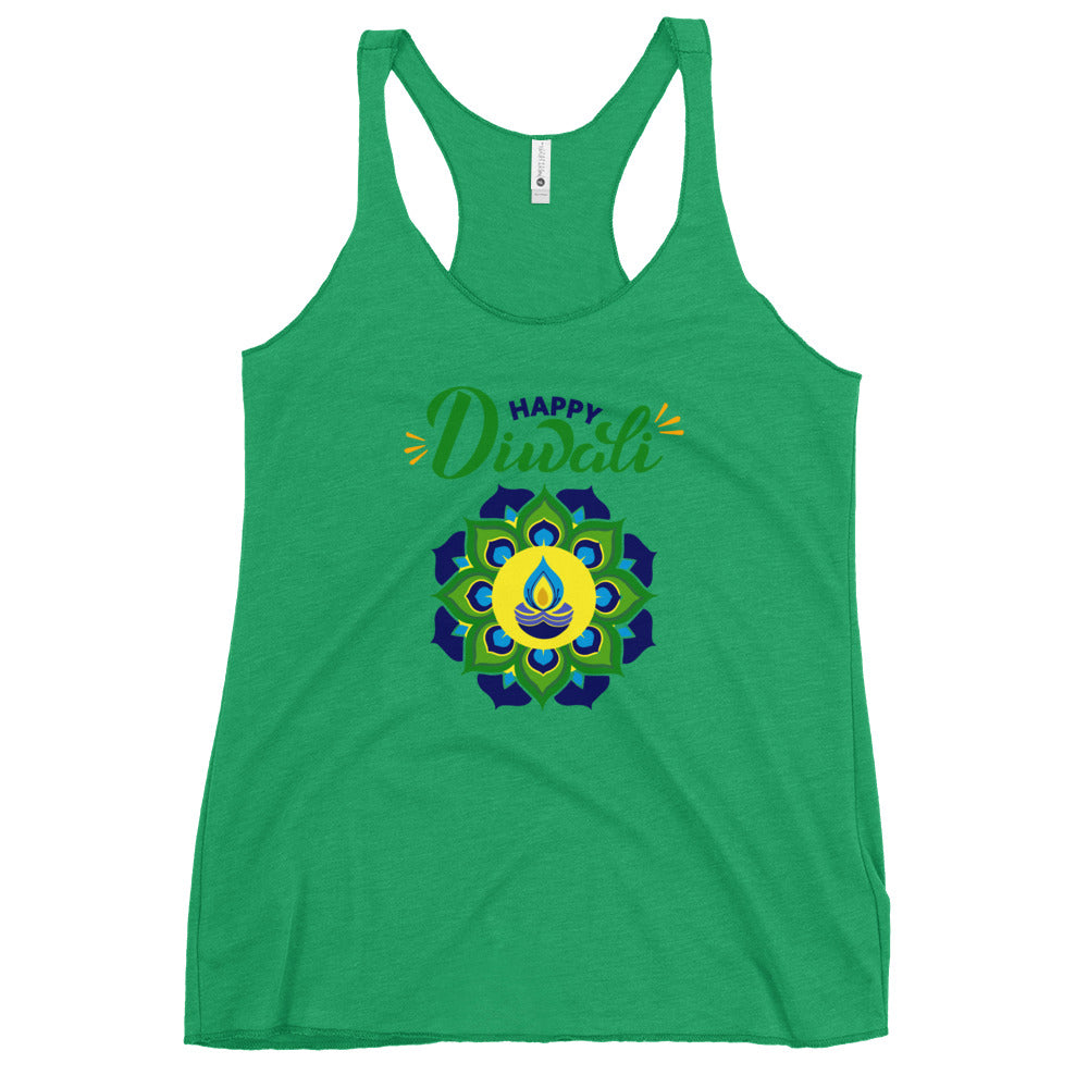 HAPPY DIWALI - Women's Racerback Tank