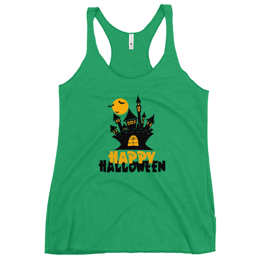 HAPPY HALLOWEEN - Women's Racerback Tank