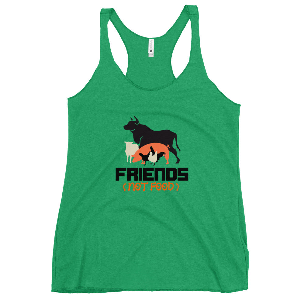 FRIENDS NOT FOOD - Women's Racerback Tank