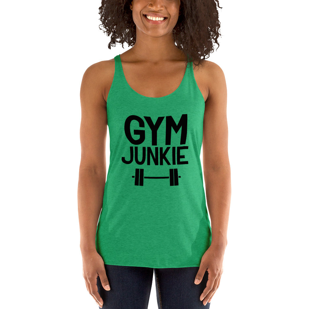 GYM JUNKIE - Women's Racerback Tank