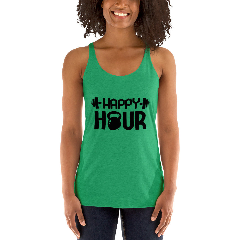 HAPPY HOUR - Women's Racerback Tank