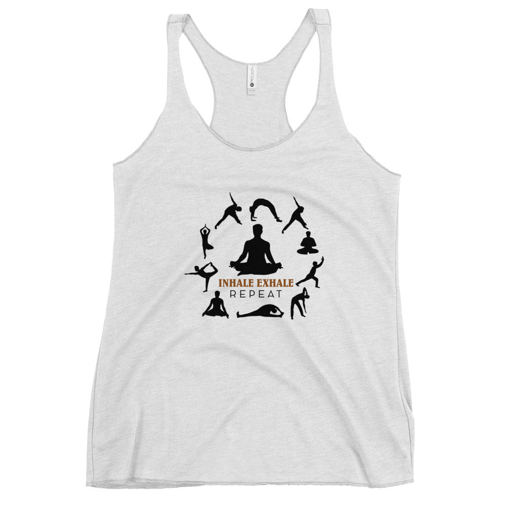 INHALE EXHALE - Women's Racerback Tank