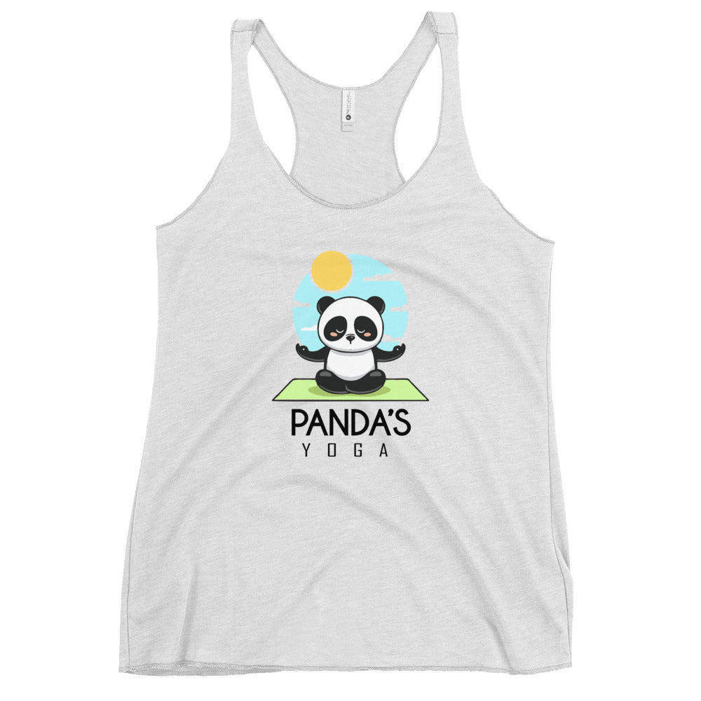PANDA'S YOGA - Women's Racerback Tank