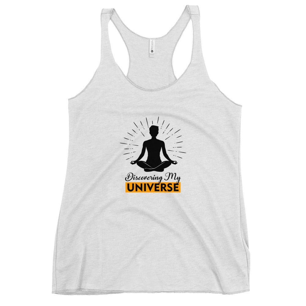 DISCOVERING MY UNIVERSE - Women's Racerback Tank