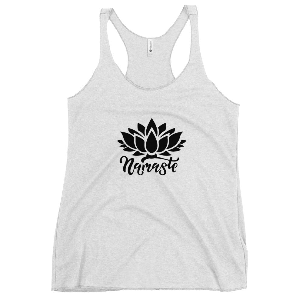 NAMASTE - Women's Racerback Tank