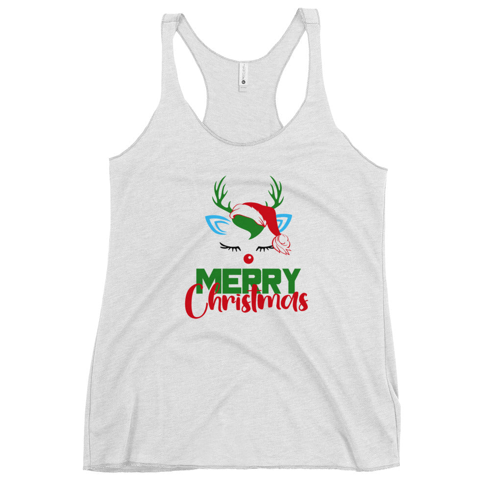 MERRY CHRISTMAS - Women's Racerback Tank