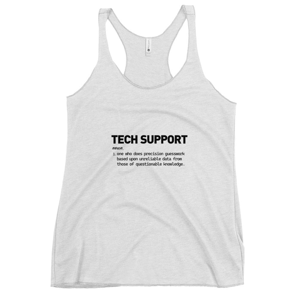 TECH SUPPORT - Women's Racerback Tank