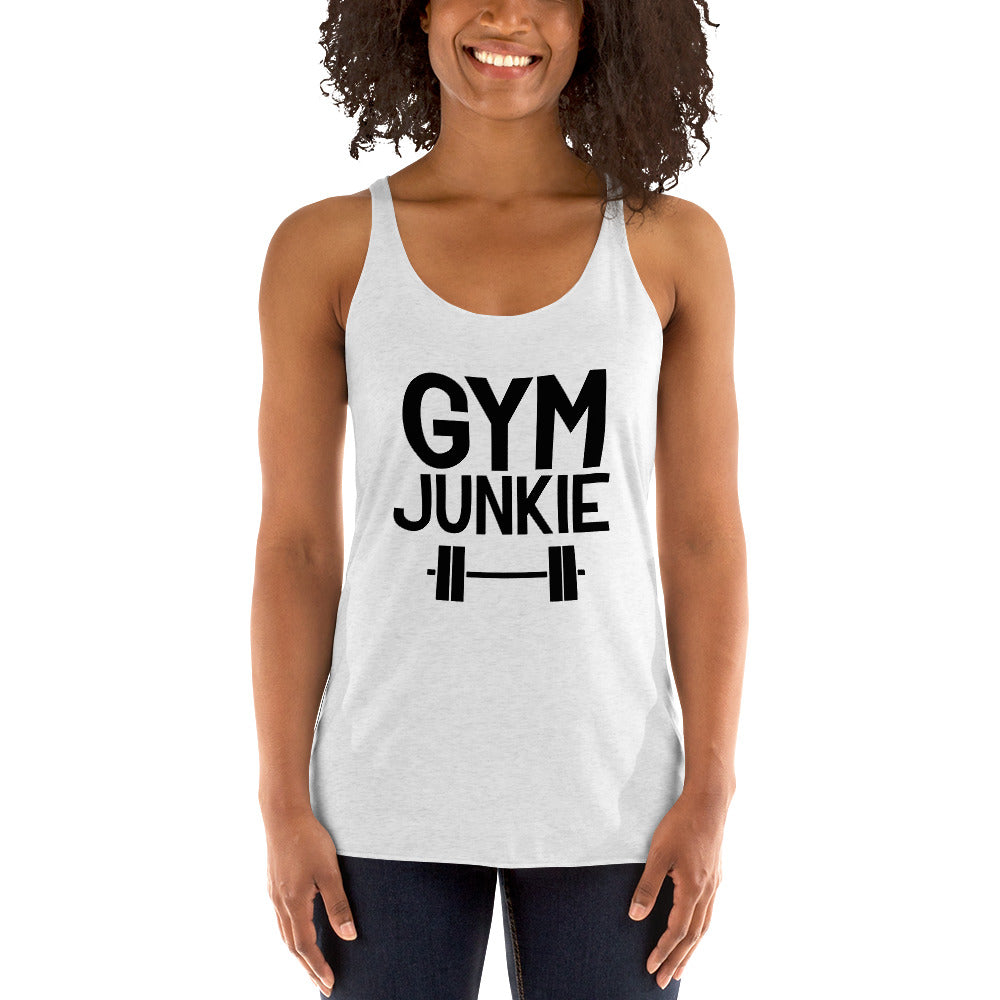 GYM JUNKIE - Women's Racerback Tank
