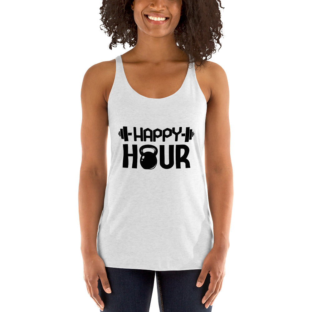 HAPPY HOUR - Women's Racerback Tank
