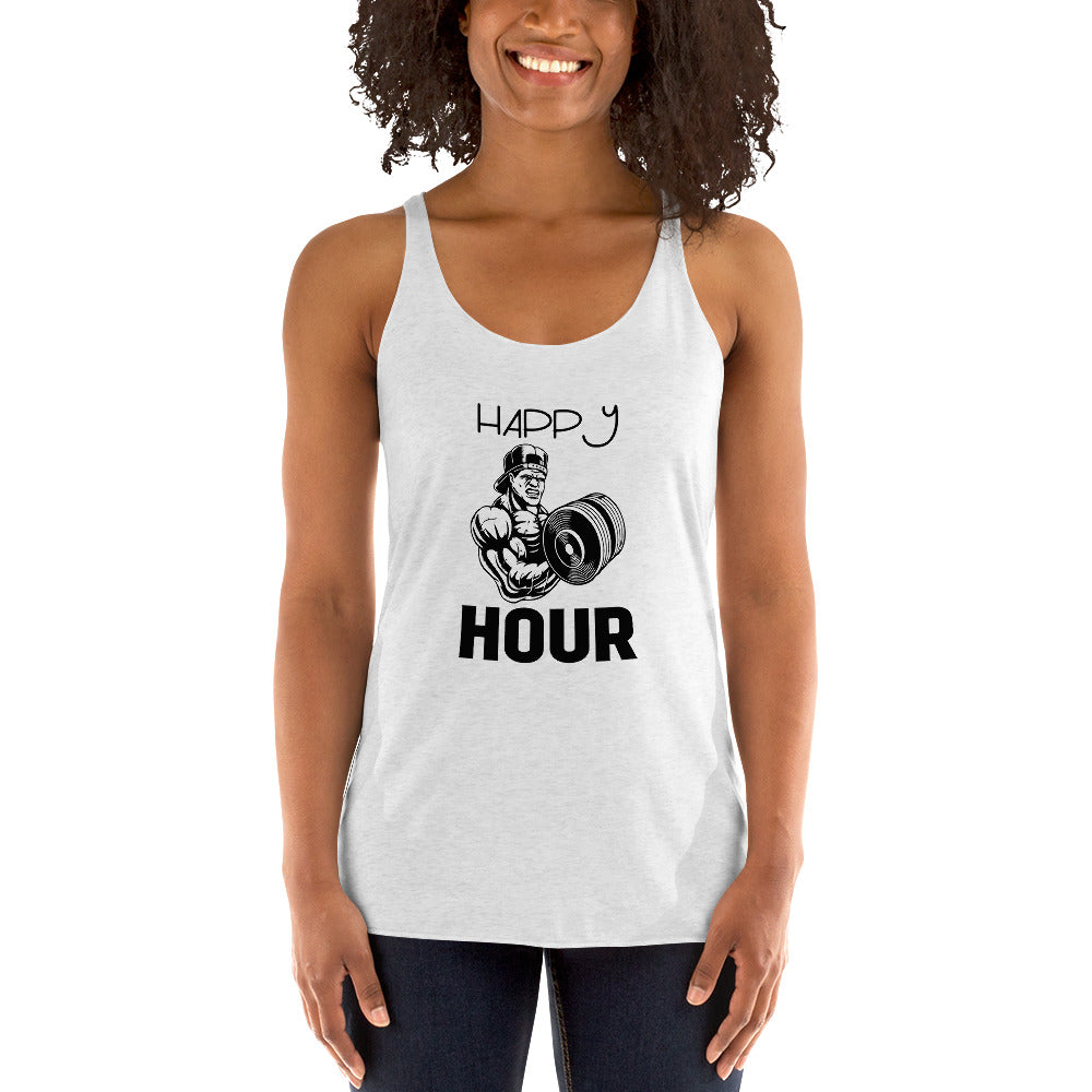 HAPPY HOUR - Women's Racerback Tank