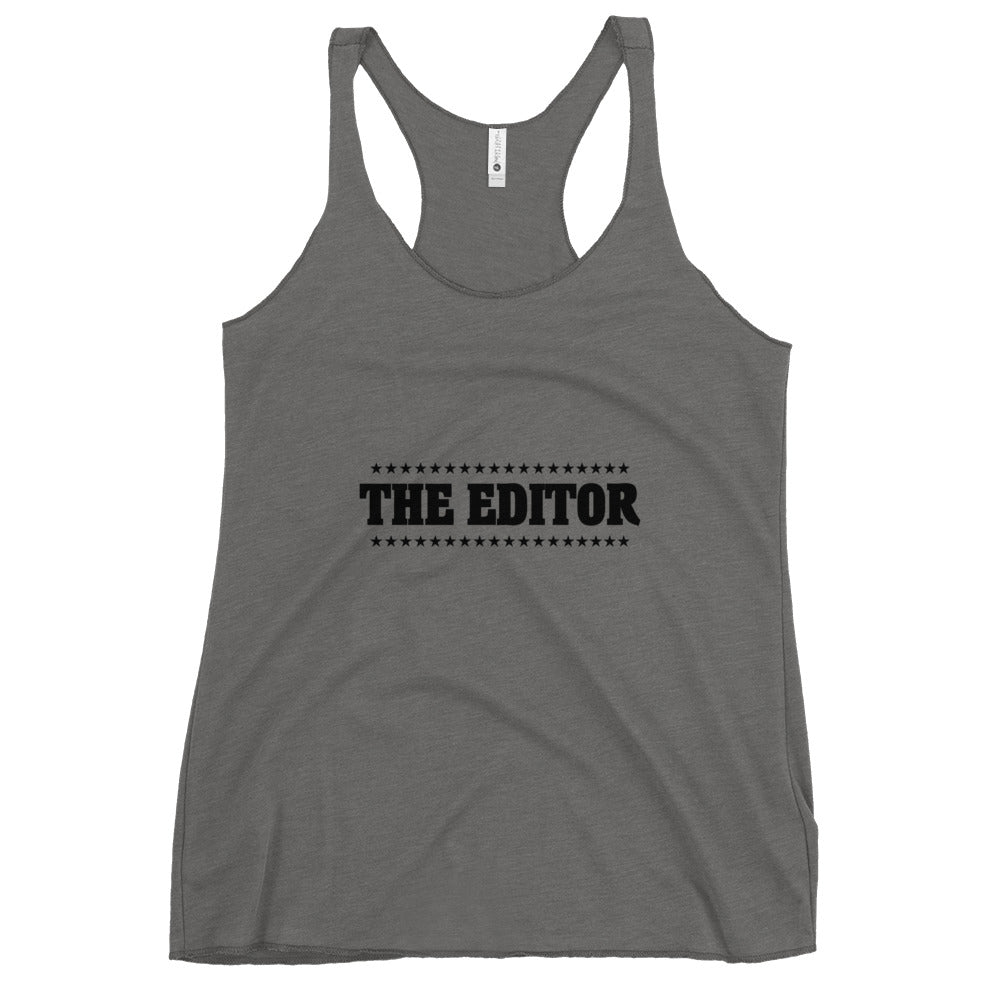 THE EDITOR - Women's Racerback Tank