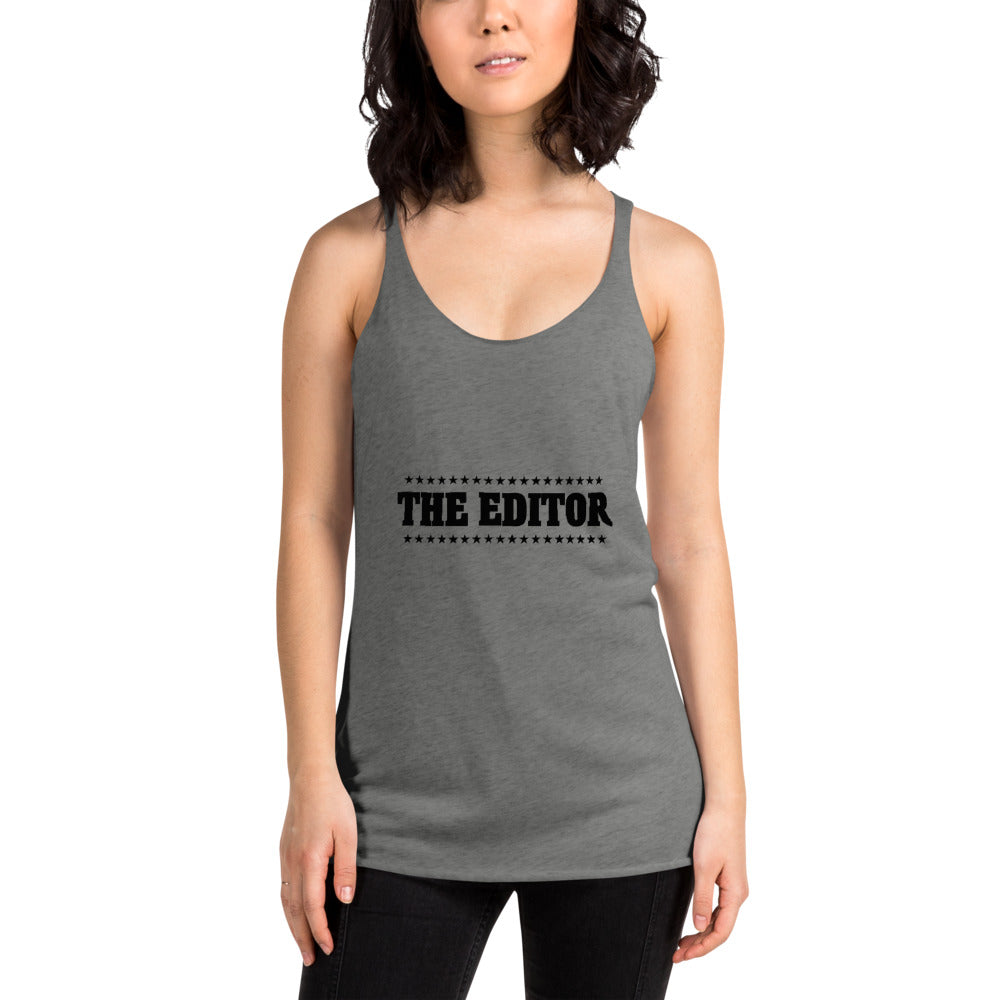 THE EDITOR - Women's Racerback Tank