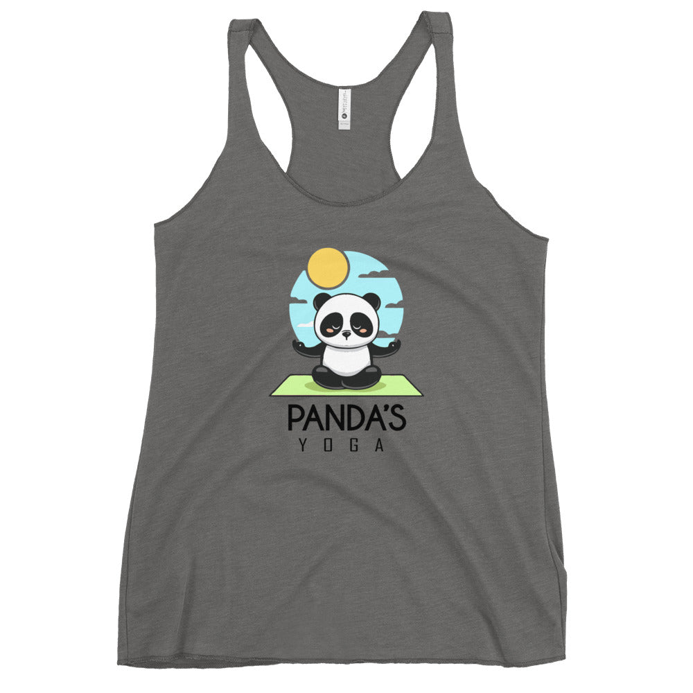 PANDA'S YOGA - Women's Racerback Tank