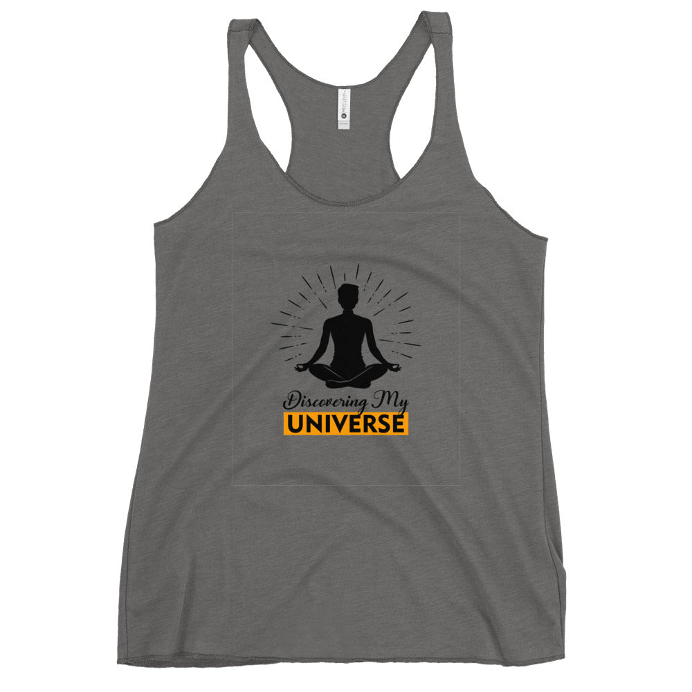 DISCOVERING MY UNIVERSE - Women's Racerback Tank