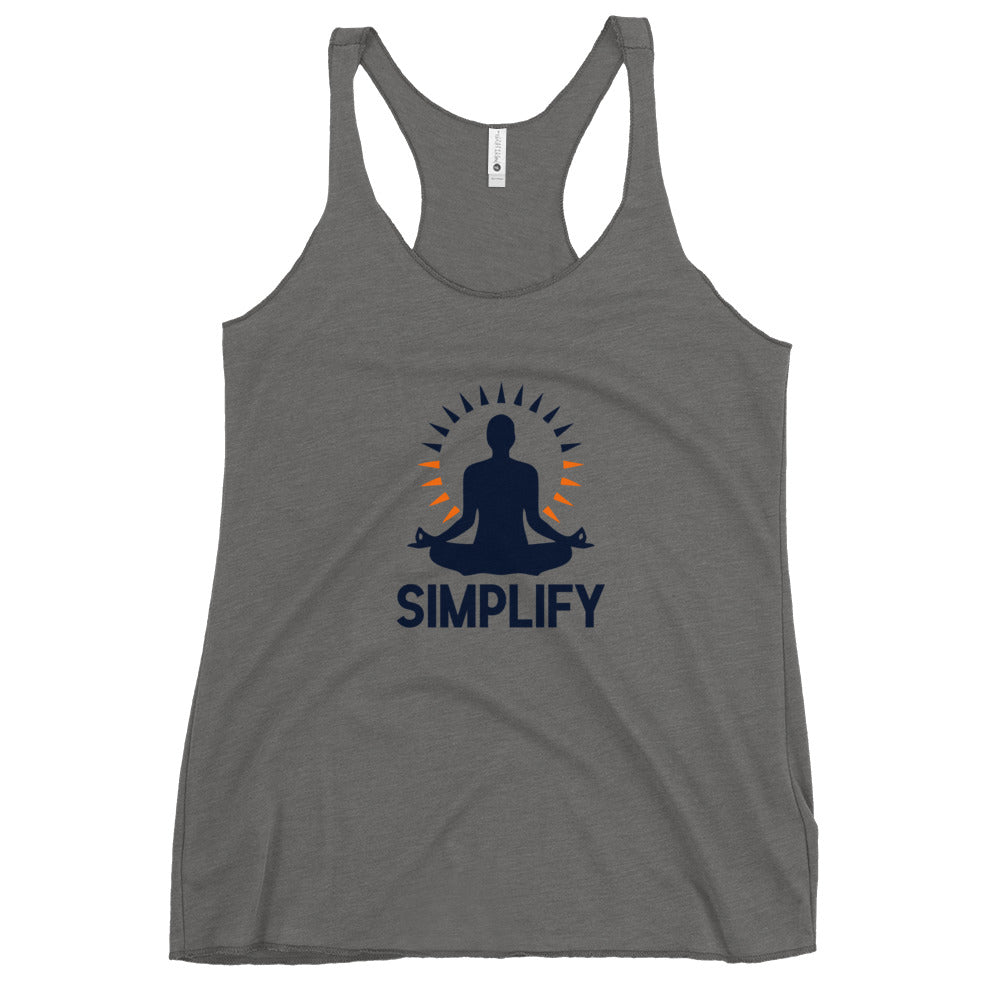SIMPLIFY - Women's Racerback Tank