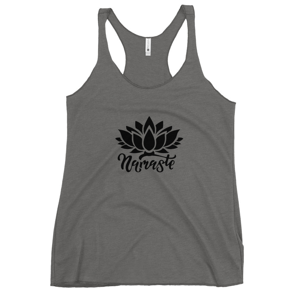 NAMASTE - Women's Racerback Tank