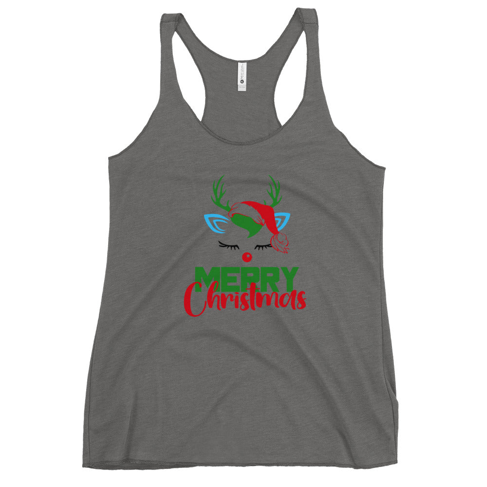 MERRY CHRISTMAS - Women's Racerback Tank