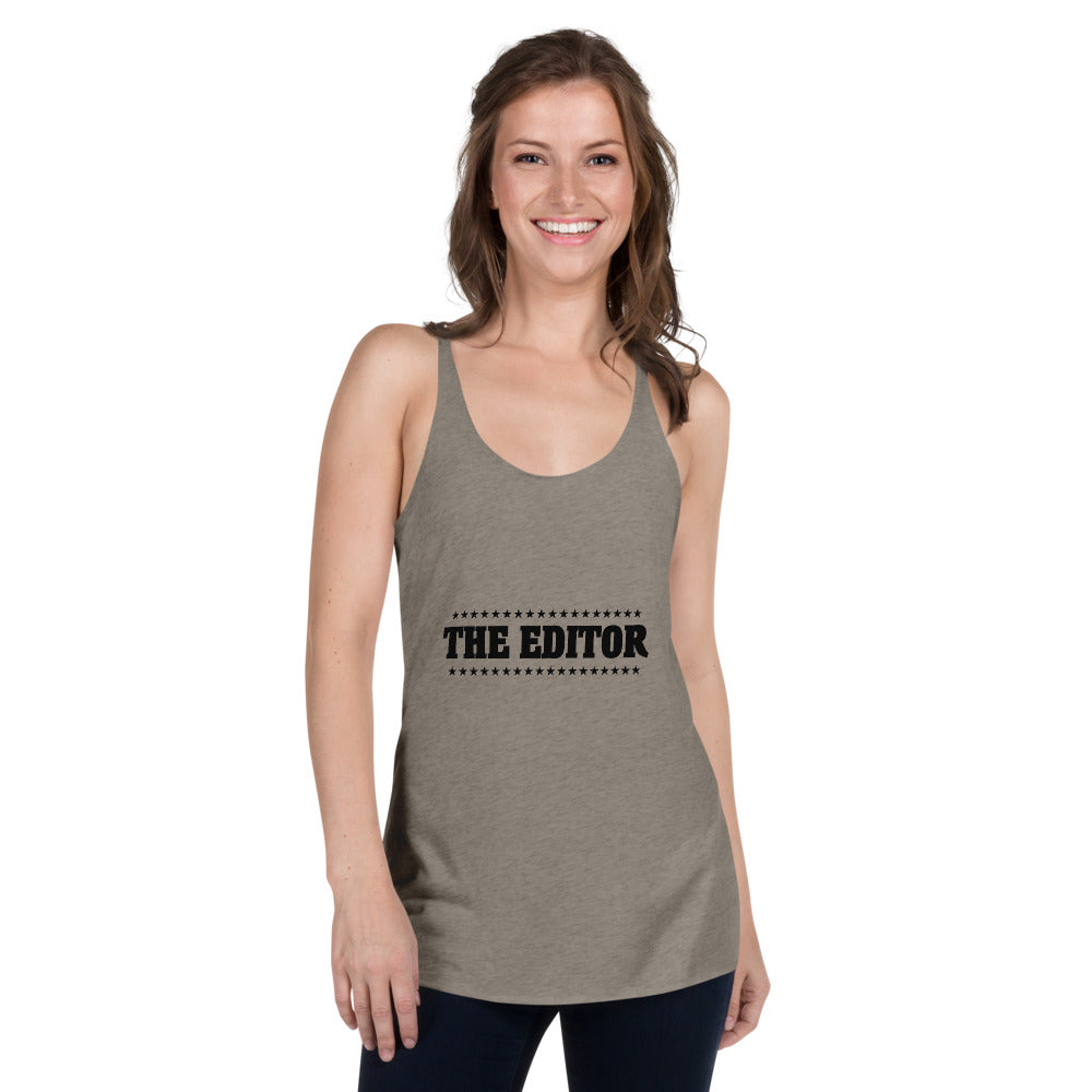 THE EDITOR - Women's Racerback Tank