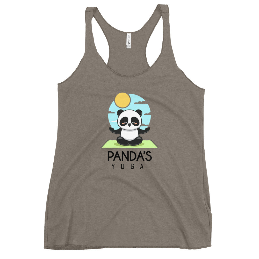 PANDA'S YOGA - Women's Racerback Tank