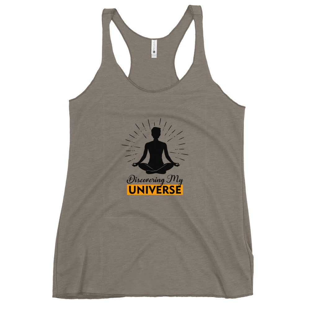 DISCOVERING MY UNIVERSE - Women's Racerback Tank
