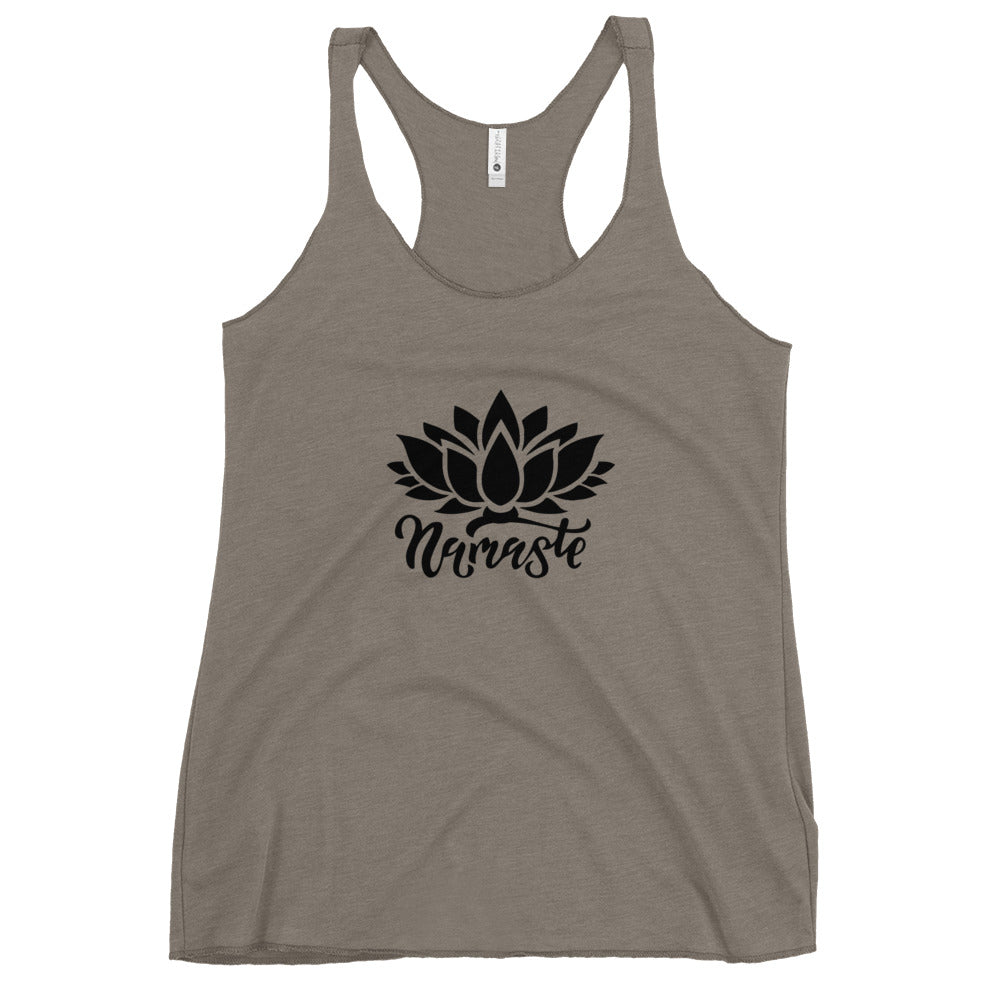 NAMASTE - Women's Racerback Tank