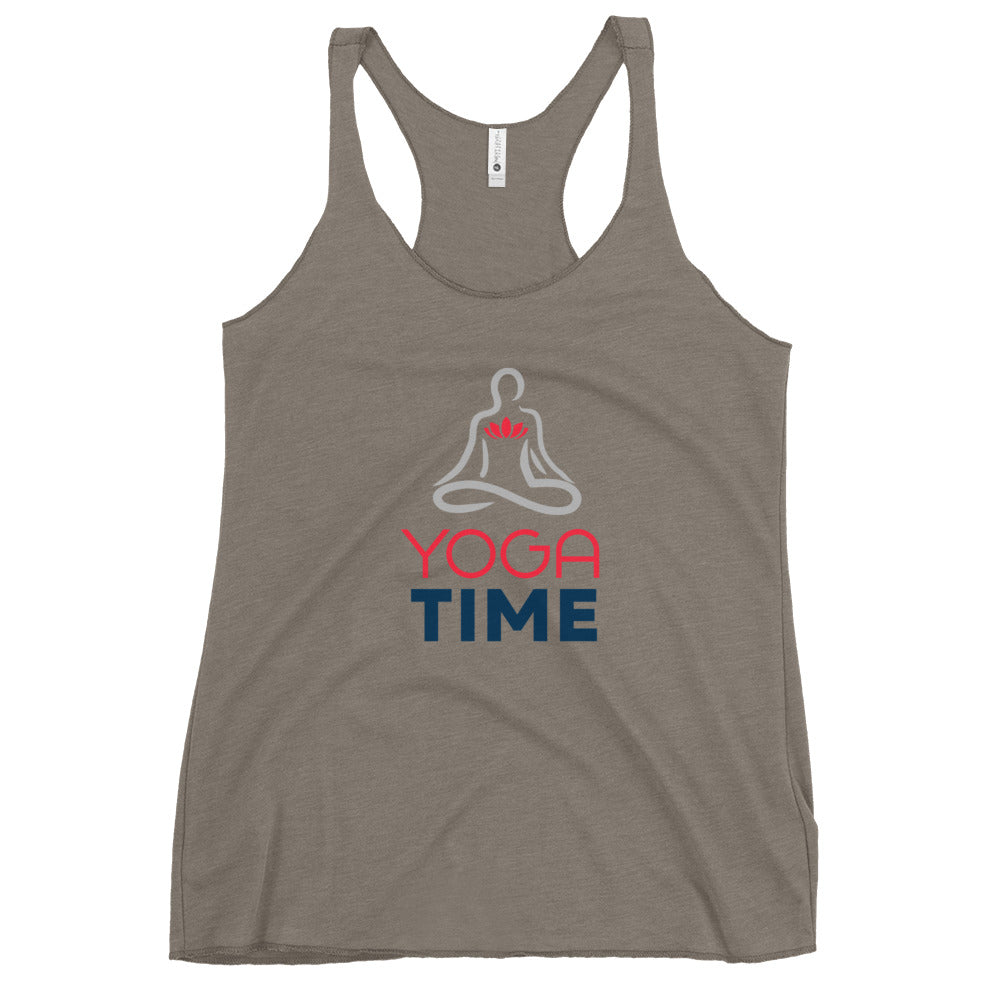 YOGA TIME - Women's Racerback Tank