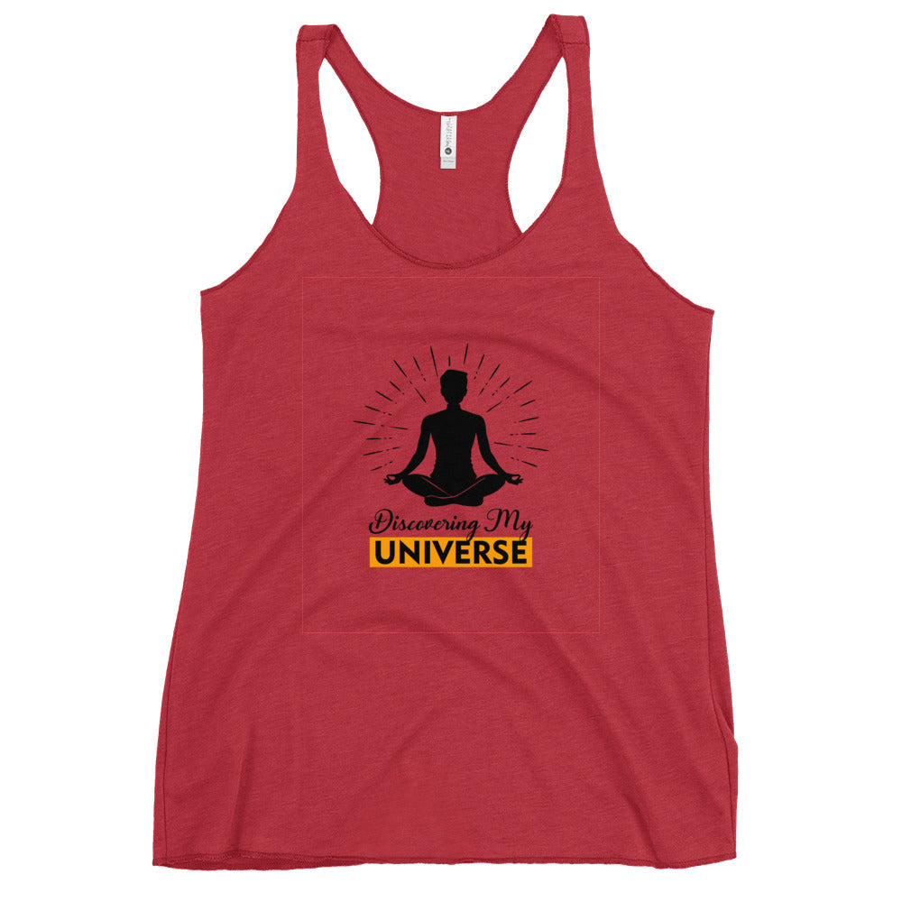 DISCOVERING MY UNIVERSE - Women's Racerback Tank
