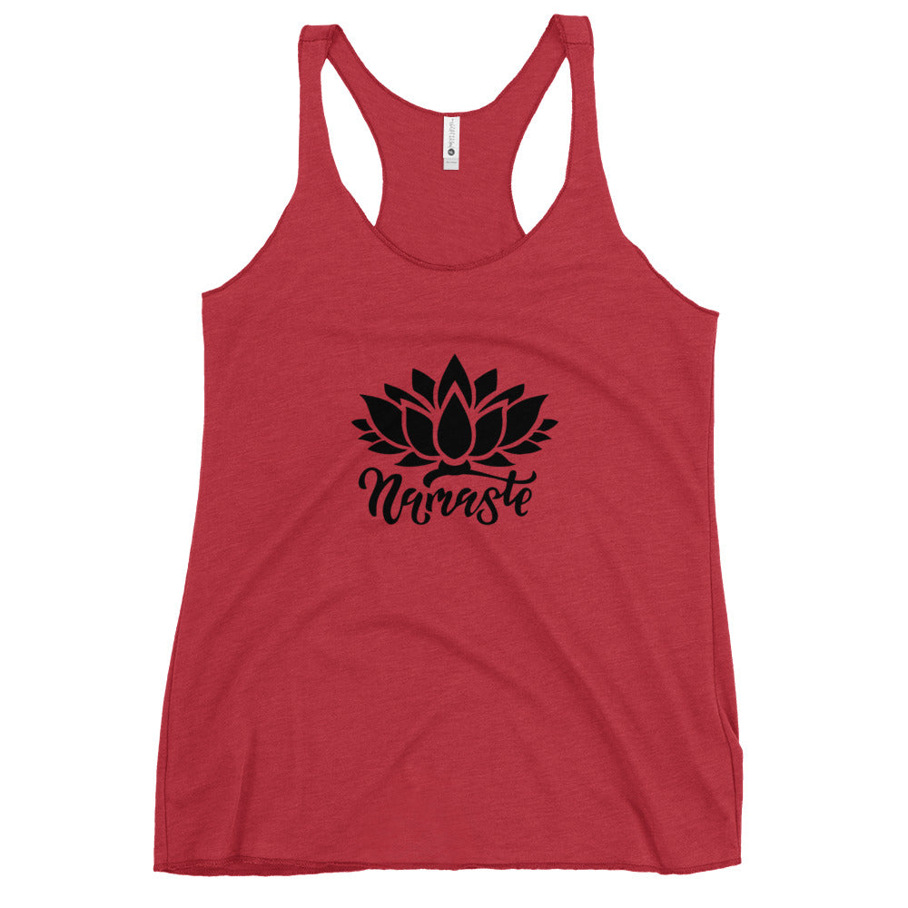 NAMASTE - Women's Racerback Tank