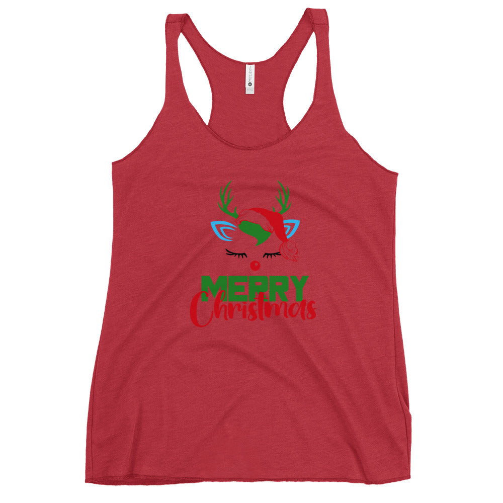 MERRY CHRISTMAS - Women's Racerback Tank