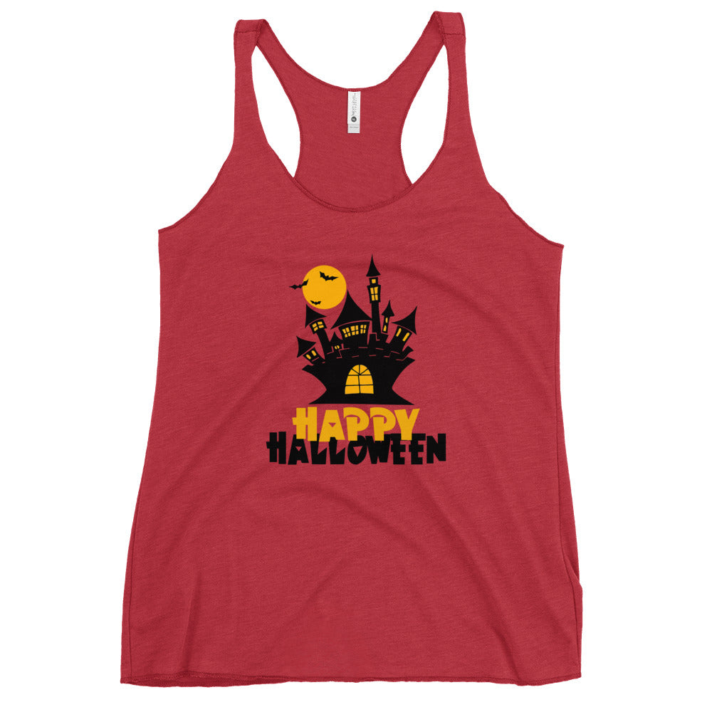 HAPPY HALLOWEEN - Women's Racerback Tank