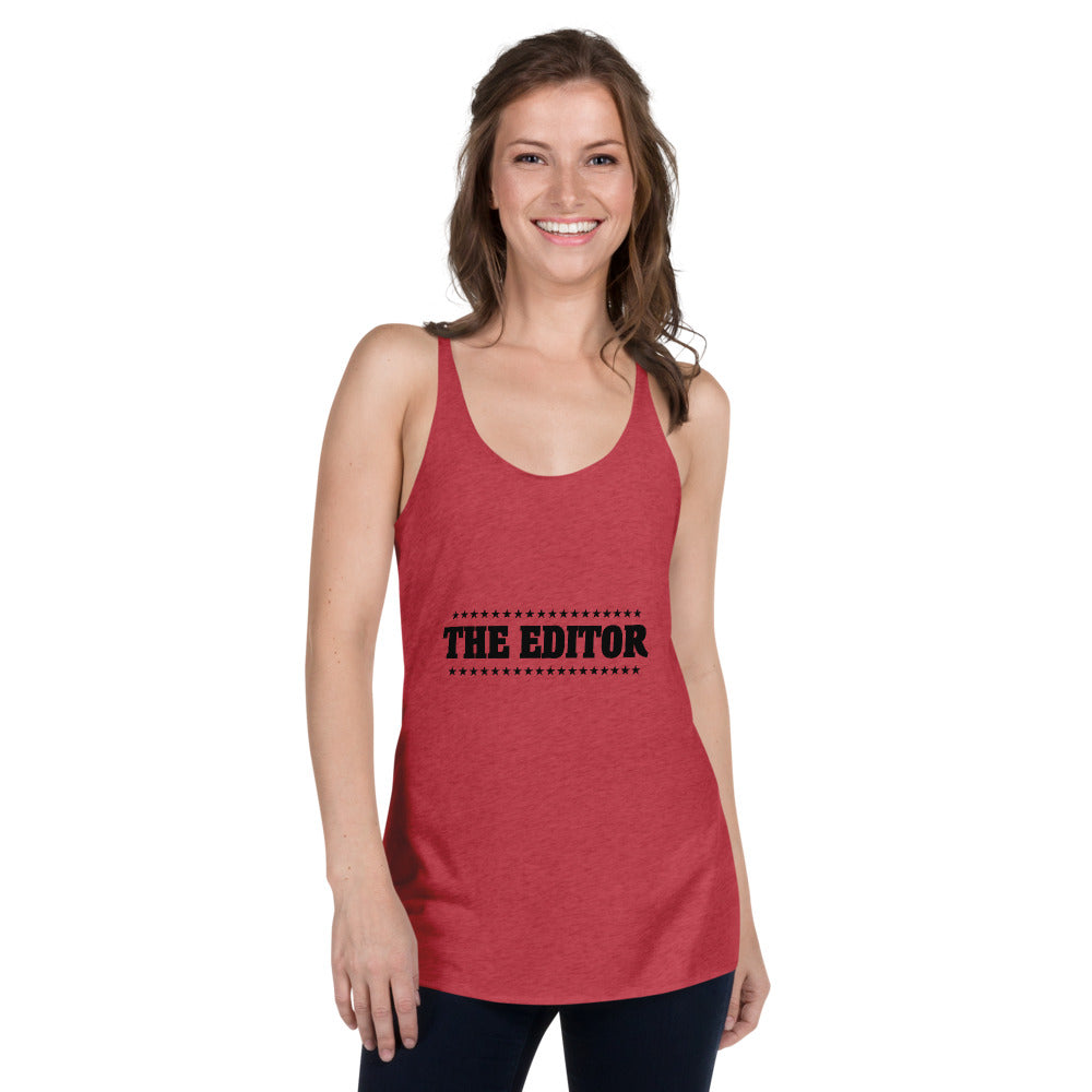 THE EDITOR - Women's Racerback Tank