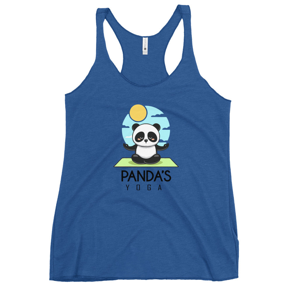 PANDA'S YOGA - Women's Racerback Tank
