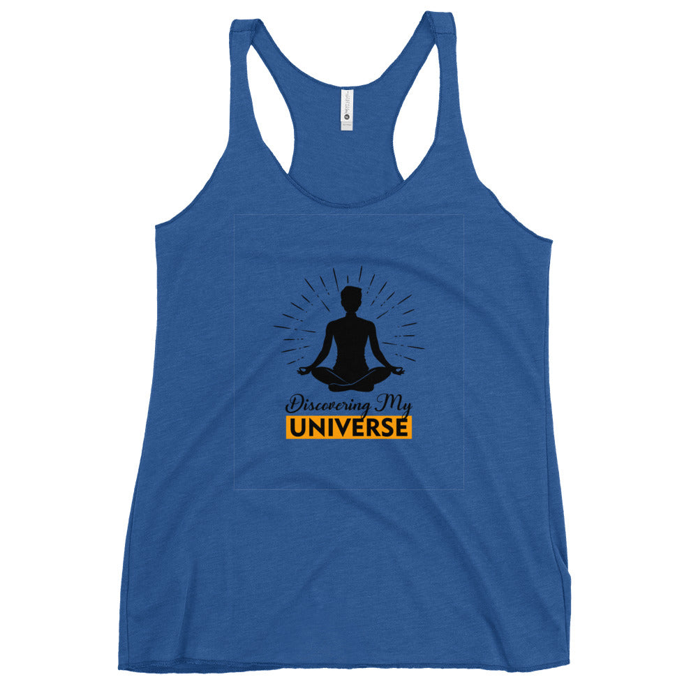 DISCOVERING MY UNIVERSE - Women's Racerback Tank