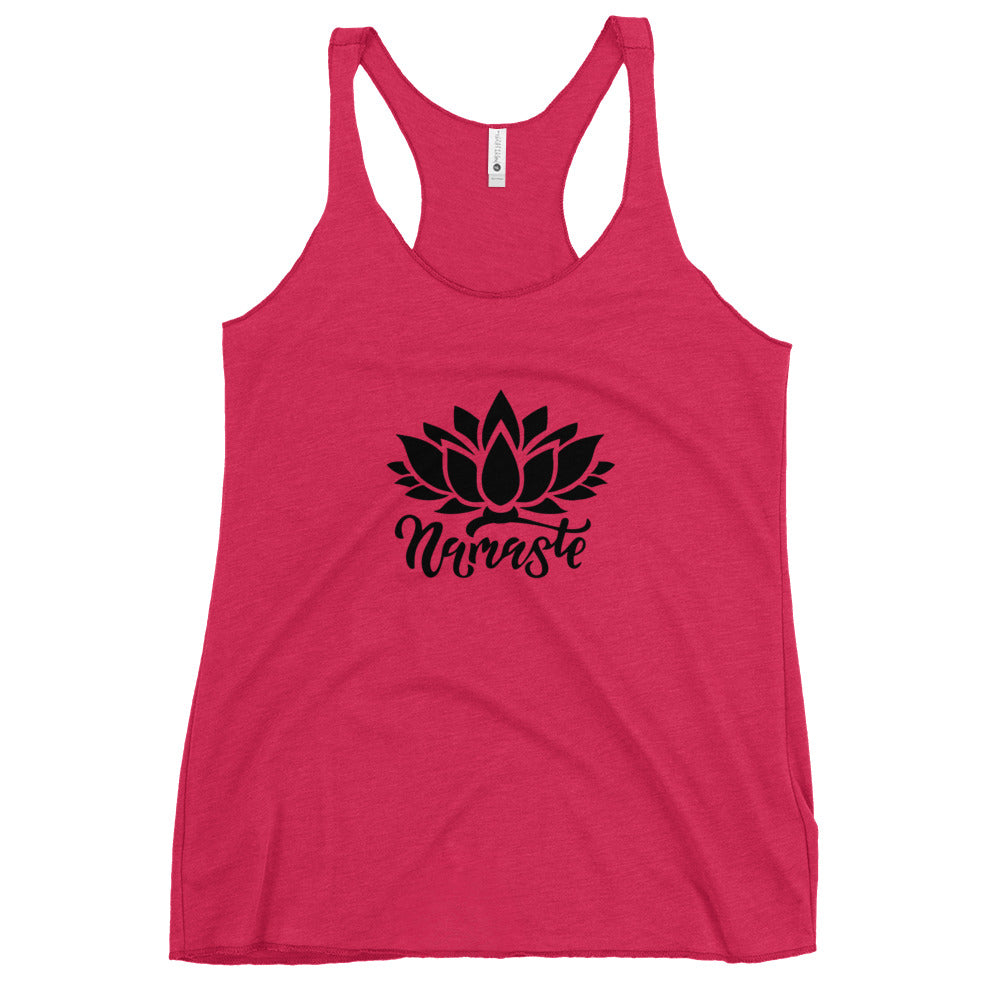 NAMASTE - Women's Racerback Tank