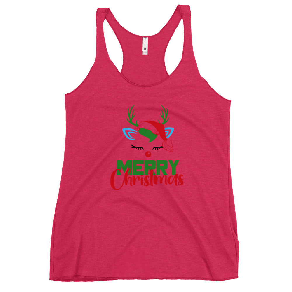 MERRY CHRISTMAS - Women's Racerback Tank
