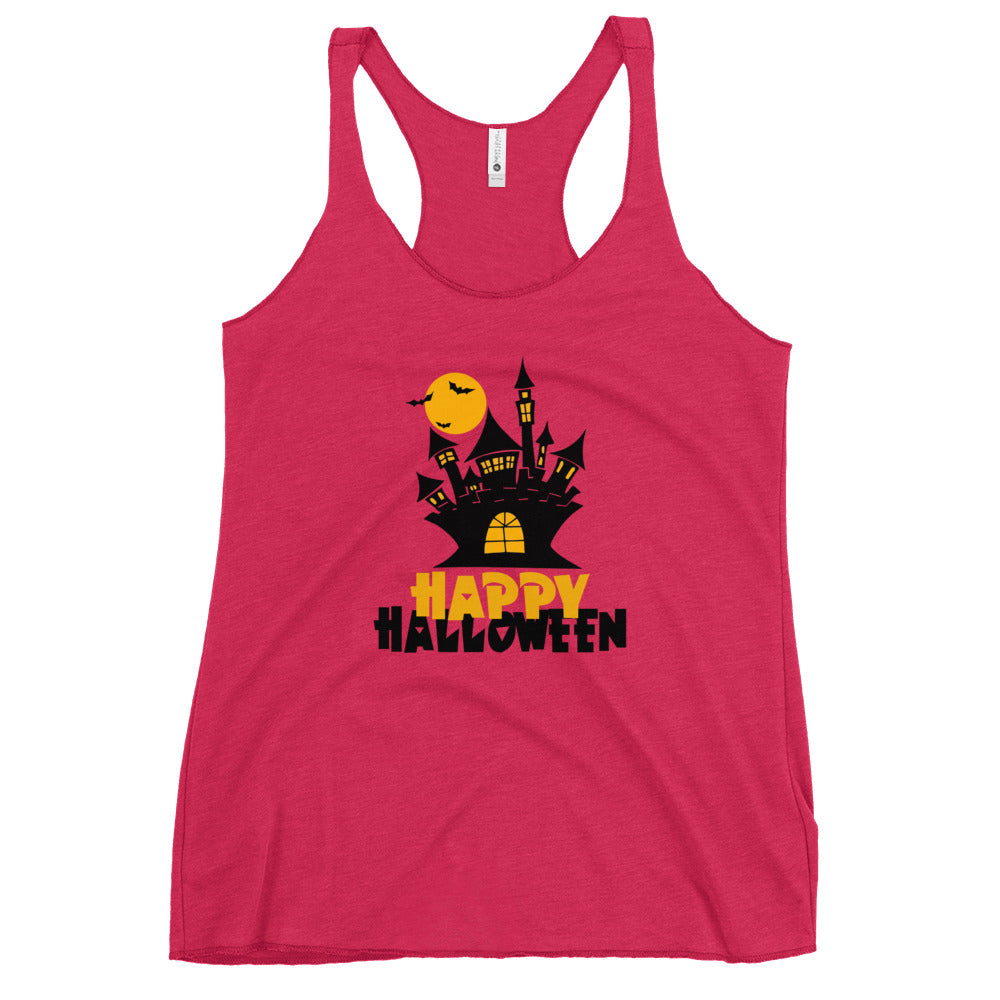 HAPPY HALLOWEEN - Women's Racerback Tank