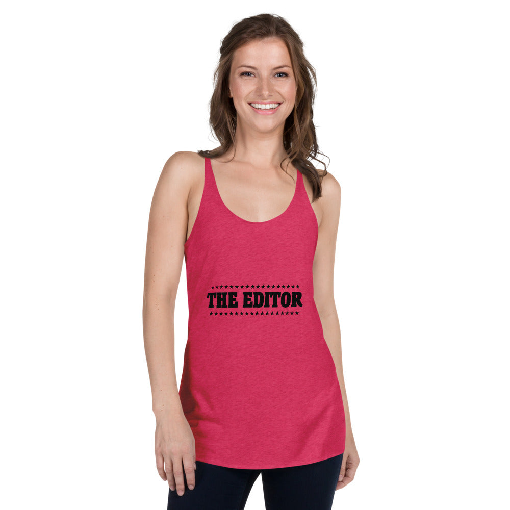 THE EDITOR - Women's Racerback Tank