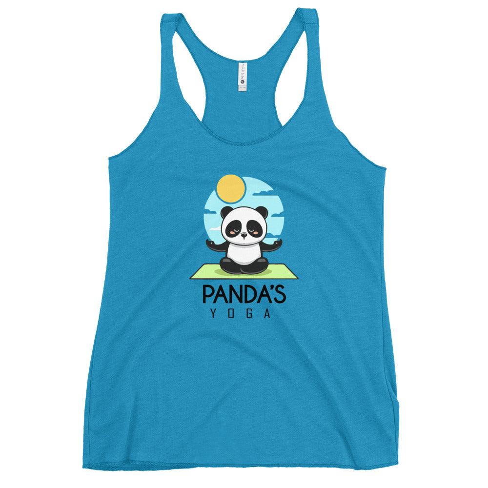 PANDA'S YOGA - Women's Racerback Tank