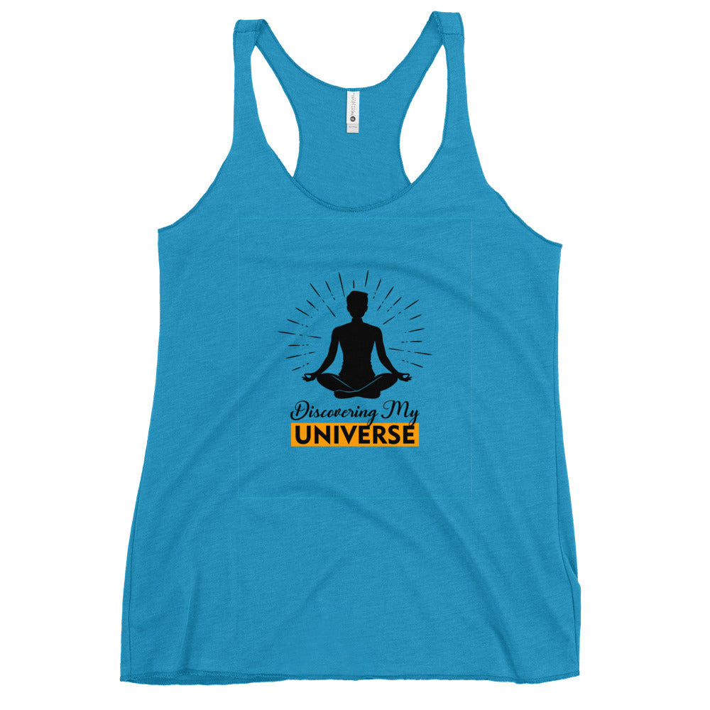 DISCOVERING MY UNIVERSE - Women's Racerback Tank