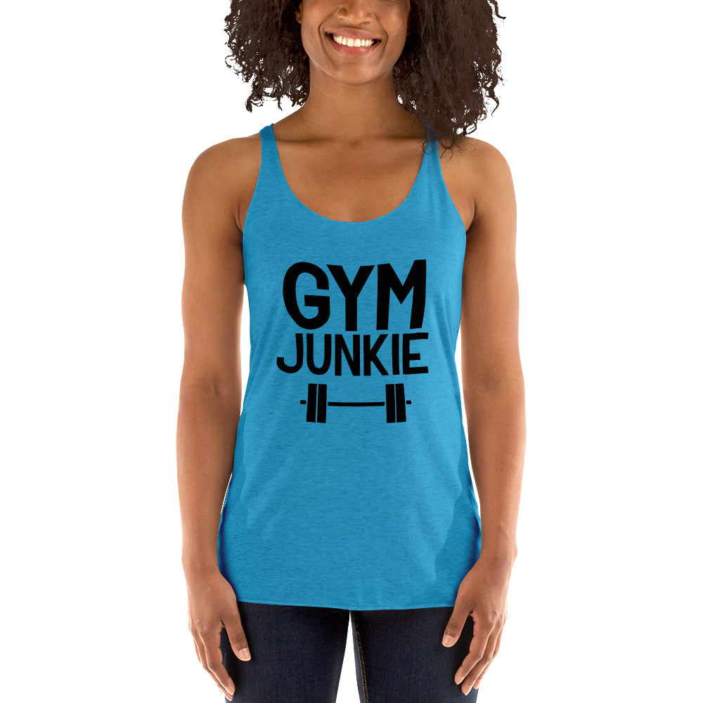 GYM JUNKIE - Women's Racerback Tank