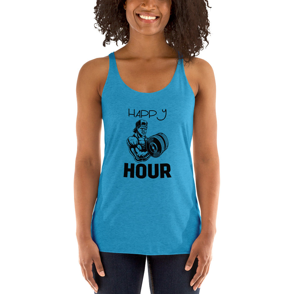 HAPPY HOUR - Women's Racerback Tank