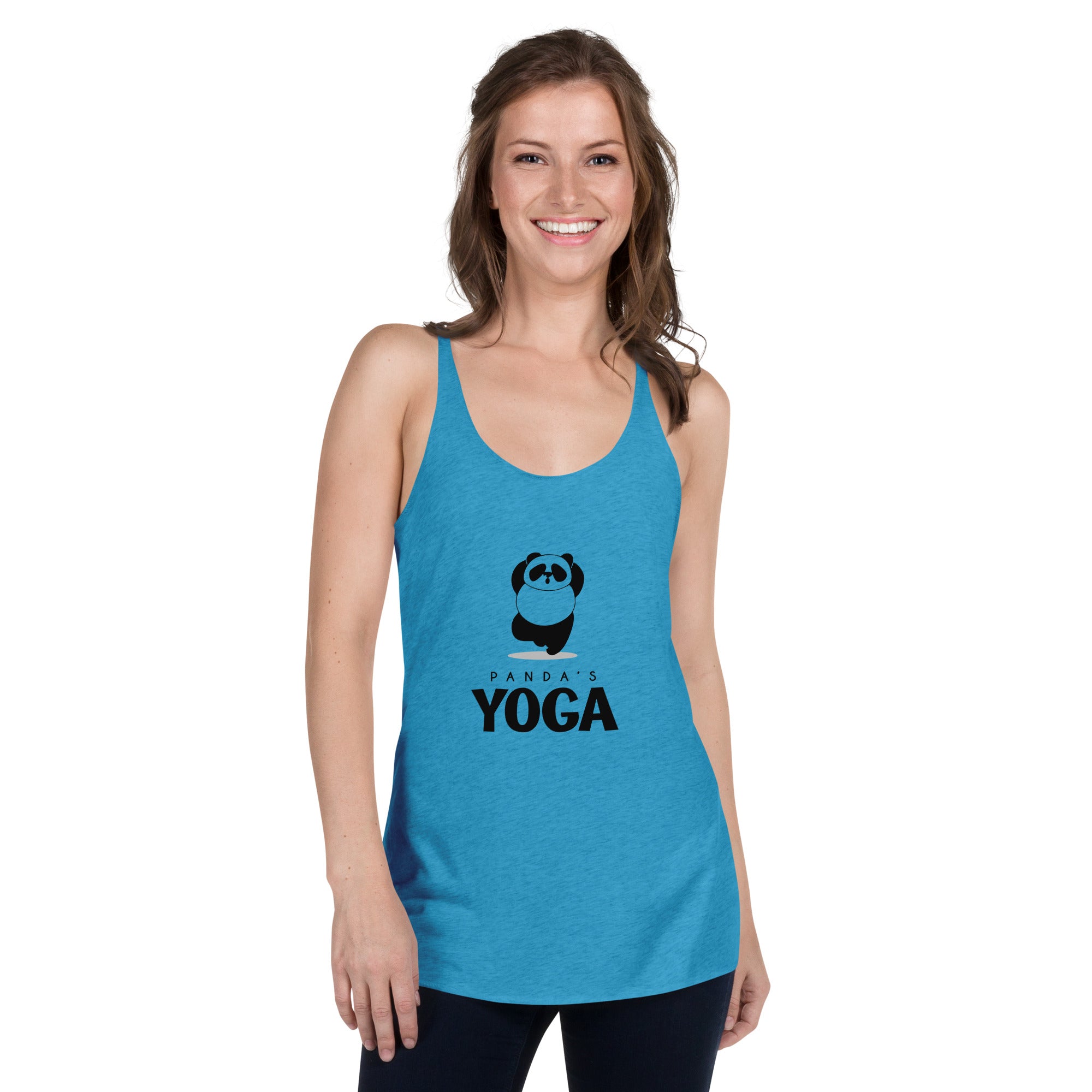 PANDA'S YOGA - Women's Racerback Tank