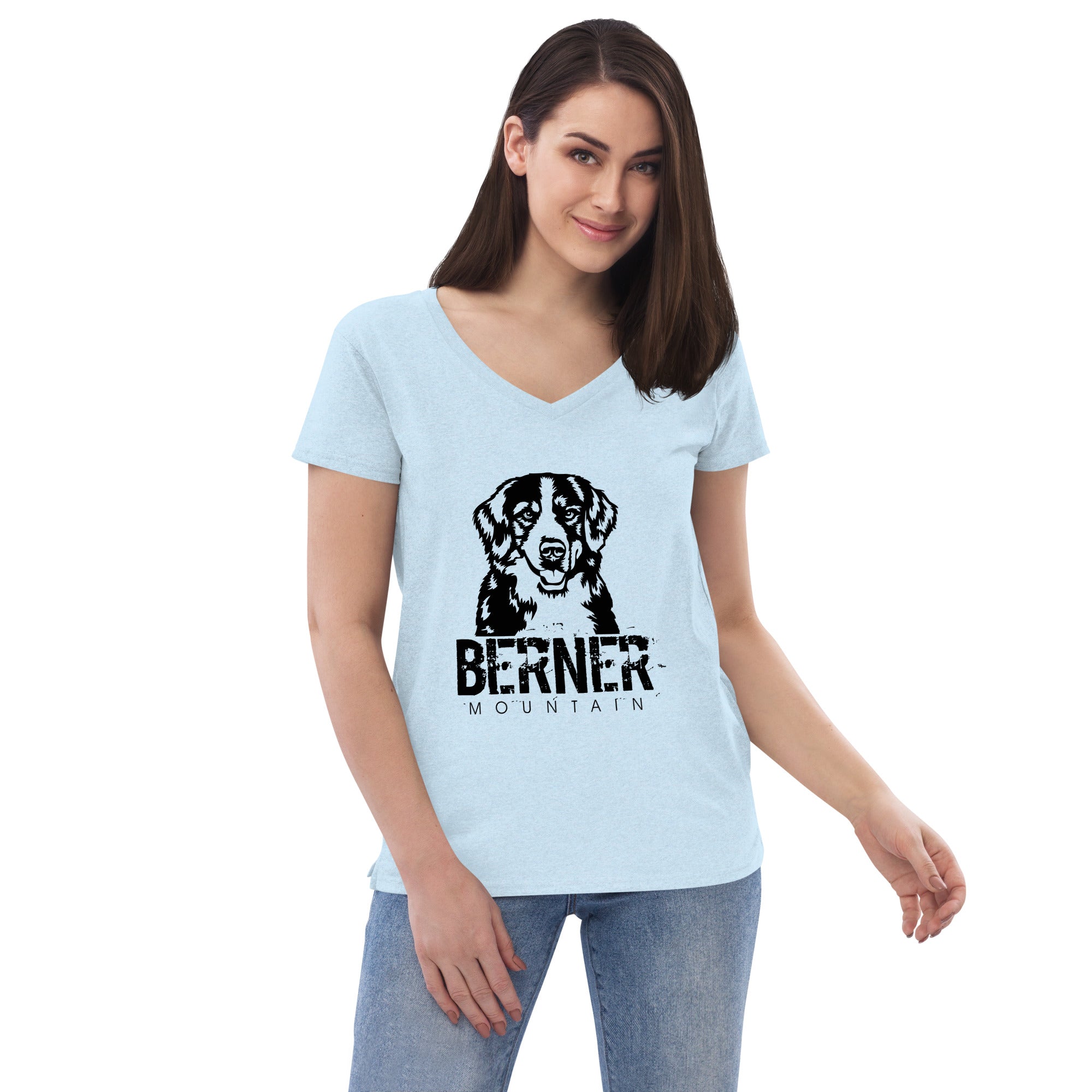 BERNER MOUNTAIN - Women’s recycled v-neck t-shirt