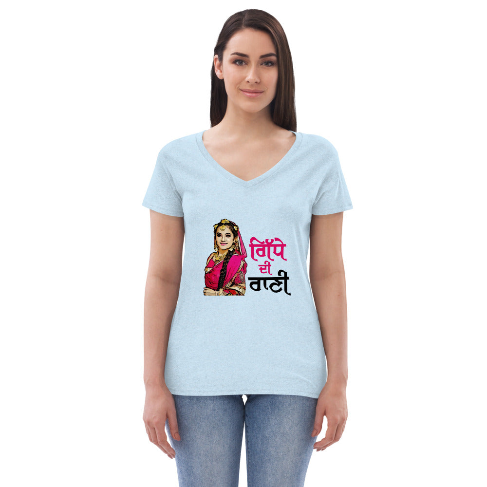 GIDHE DI RANI - Women’s recycled v-neck t-shirt