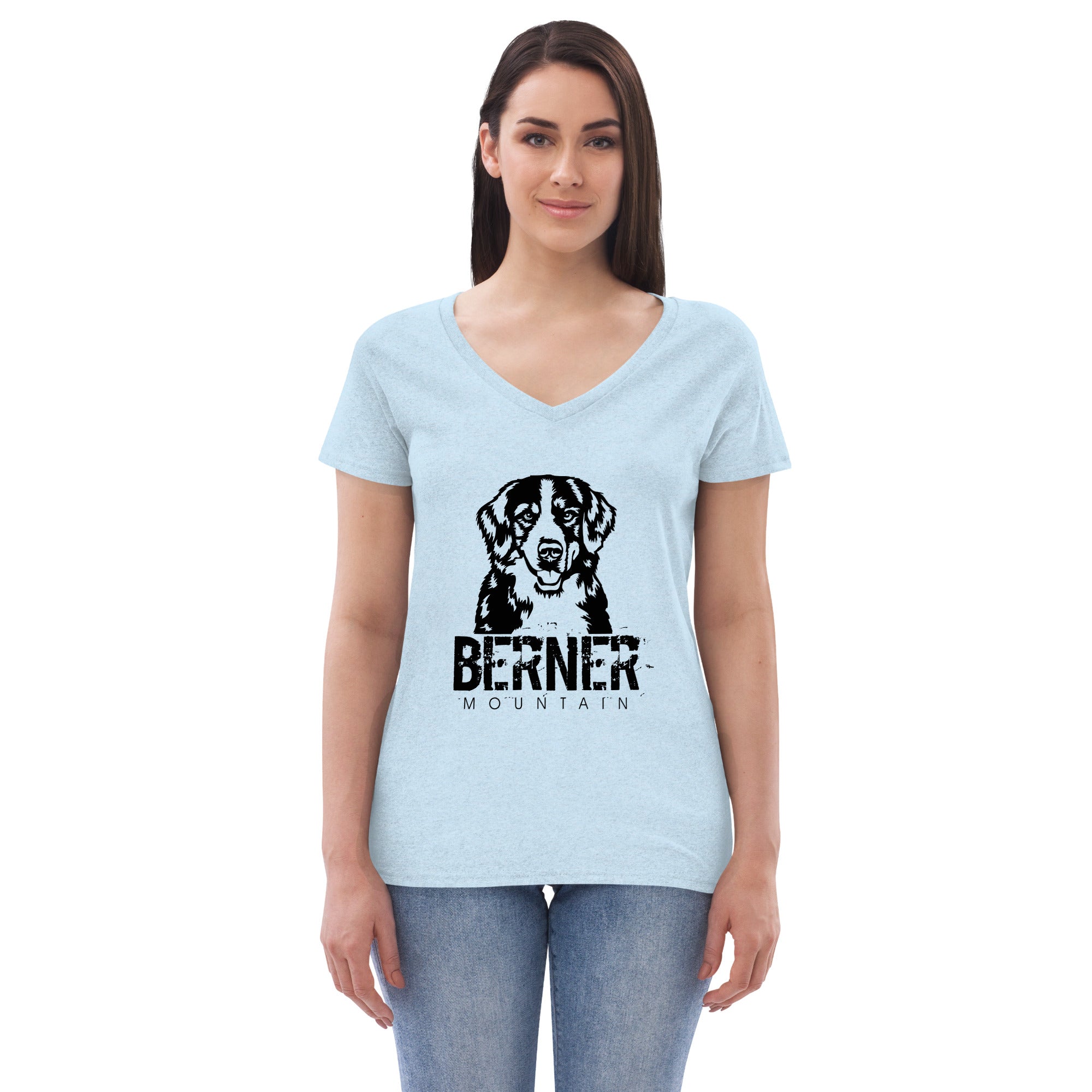 BERNER MOUNTAIN - Women’s recycled v-neck t-shirt